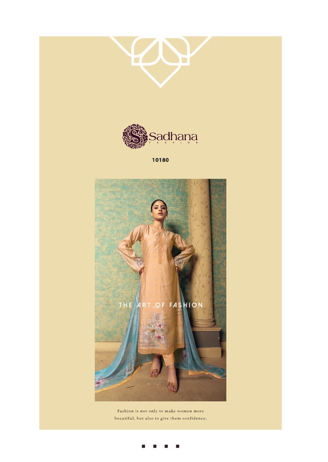 Ahaana By Sadhana Muslin Silk Digital Printed Salwar Kameez Wholesale Price In Surat